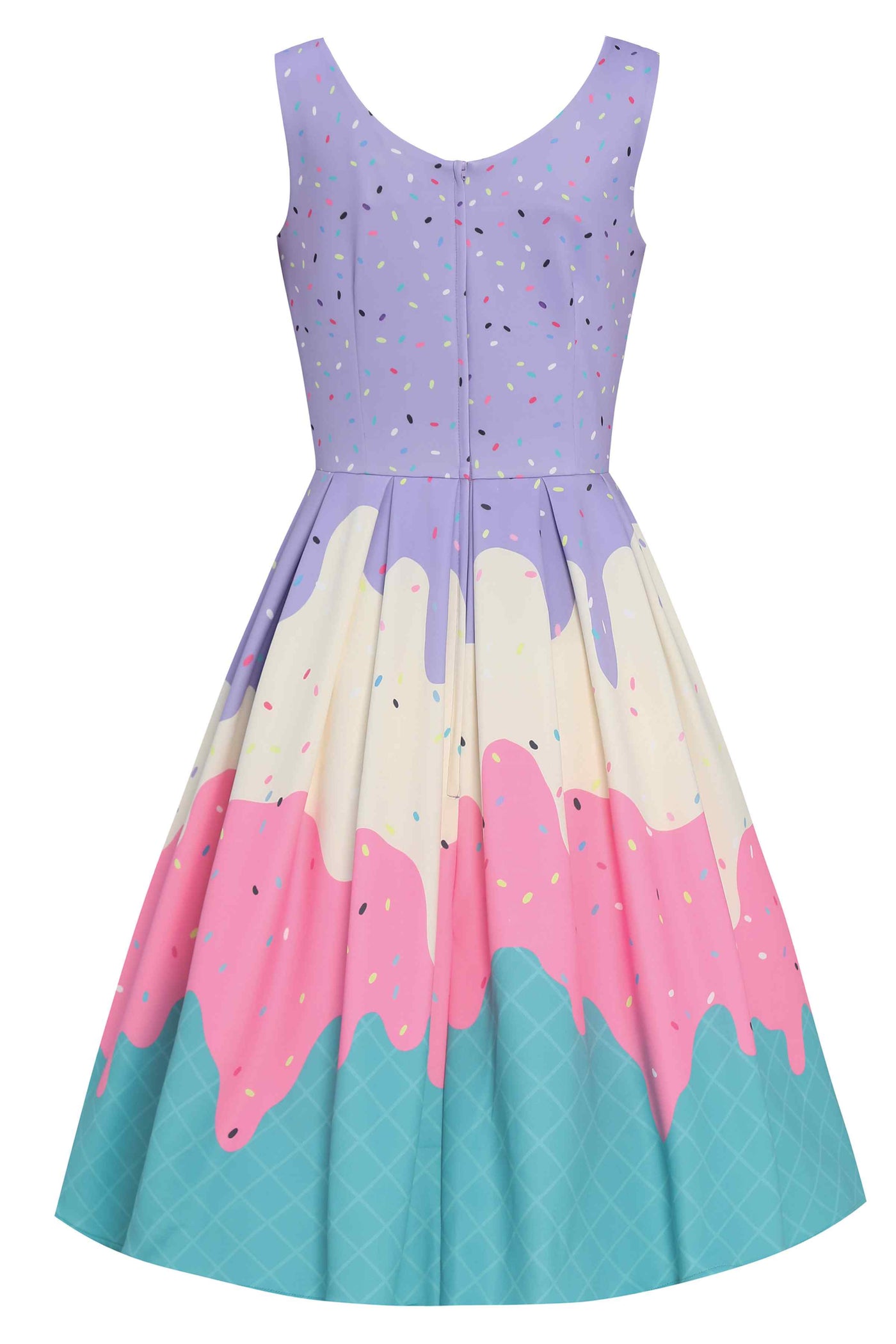collectif ice cream dress Collectif Mainline Jade Ice-Cream Swing Dress by Maddie Duffy Kitty Deluxe