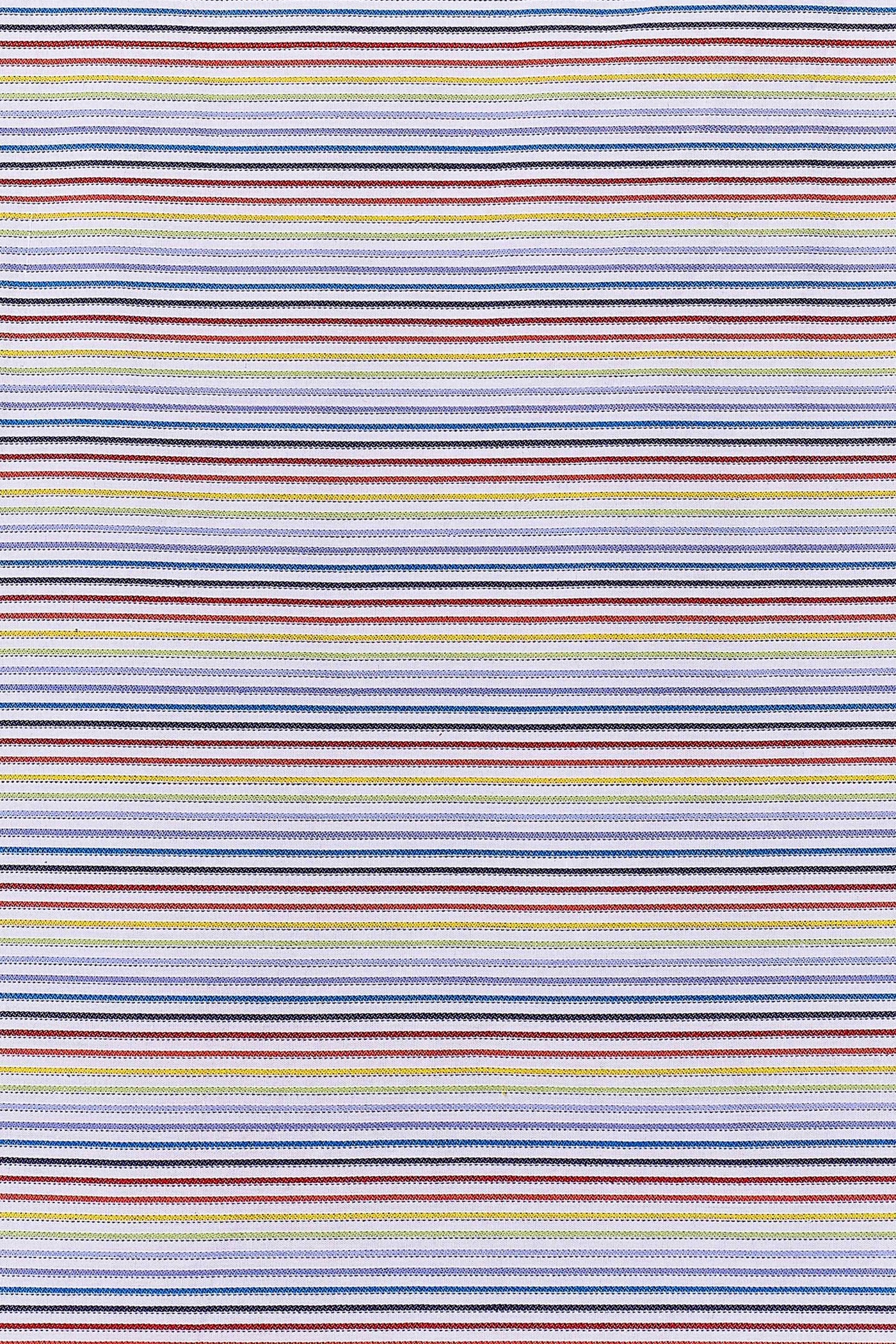 Close up view of Summer Striped Strapless Dress