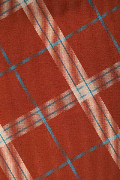 Pattern of Tiffany Cayenne Tartan Coat Dress