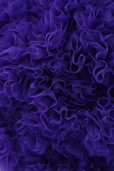 Fluffy Net Petticoat 25.5” In Purple