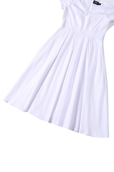 Lily White Off Shoulder Midi Dress