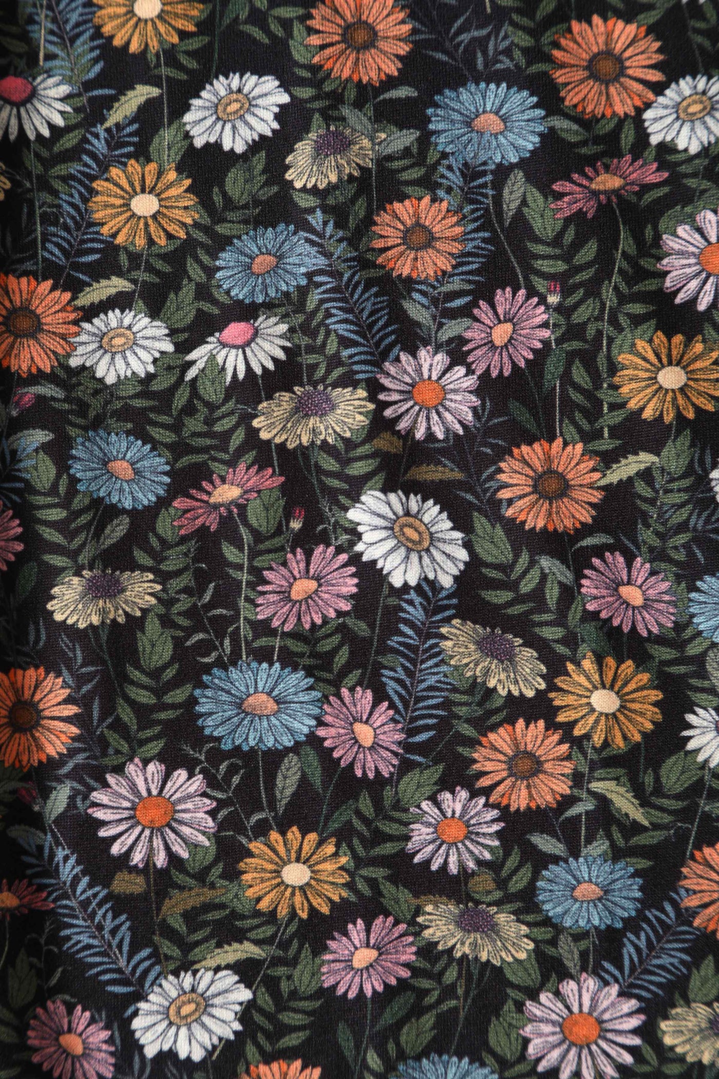 Pattern of Fabric of Julia Wildflower Midi Dress