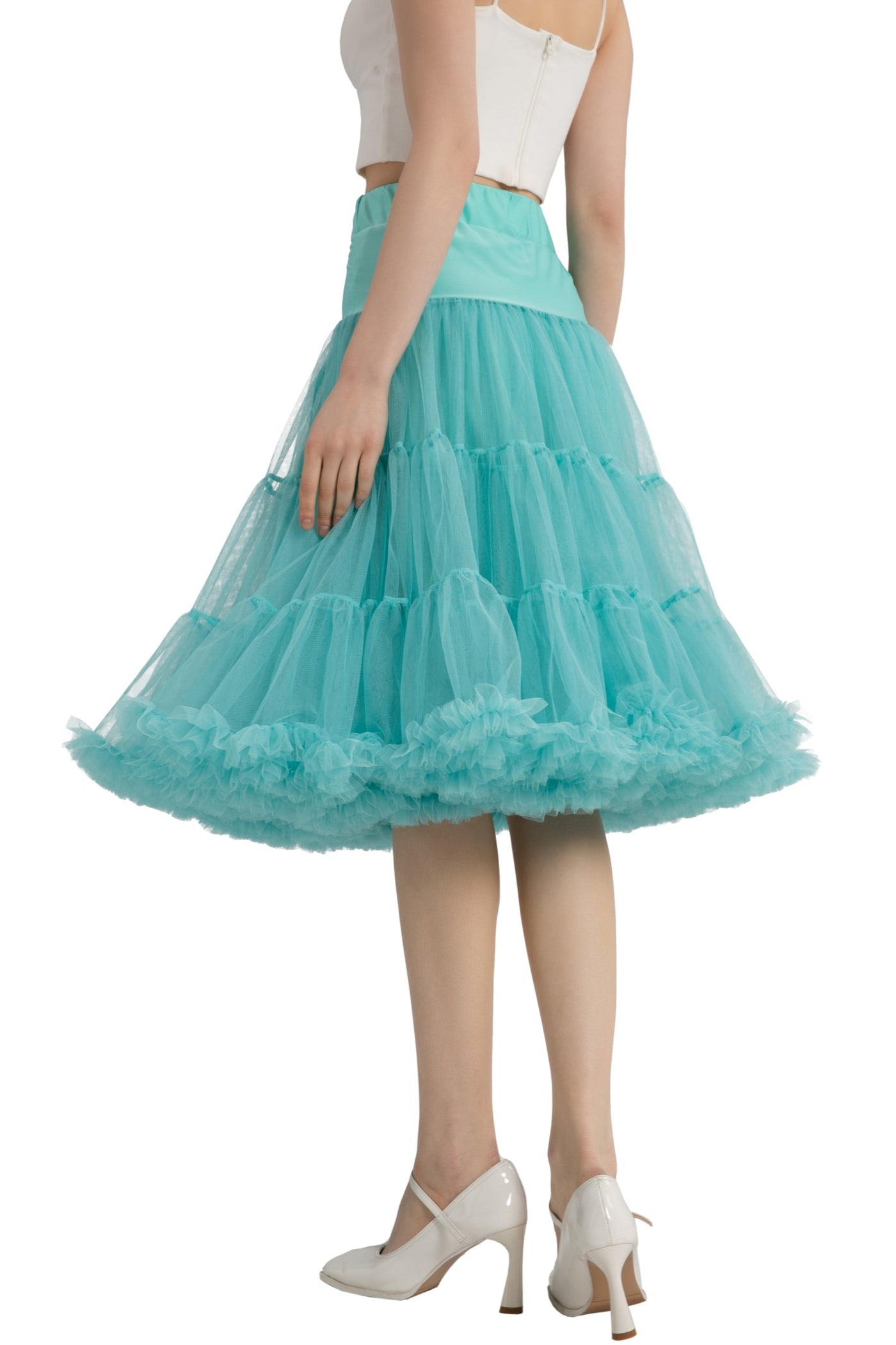 Women's Petticoat Slip In Light Blue Women's Petticoat Slip In Light Blue