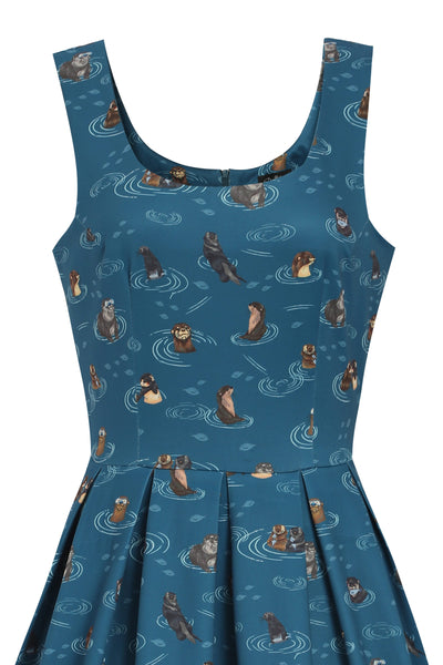 Blue Otter Family Tea Dress
