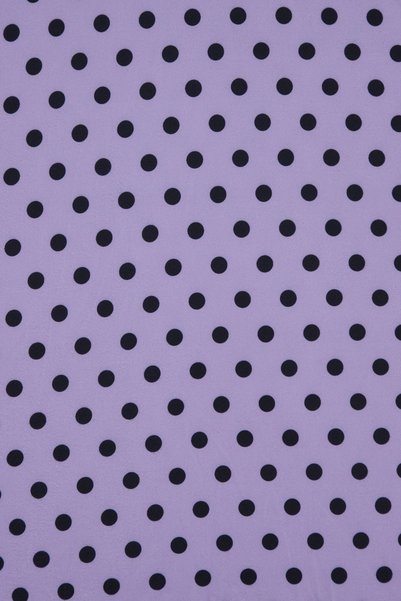 Lavender Polka Dot Wrap Dress