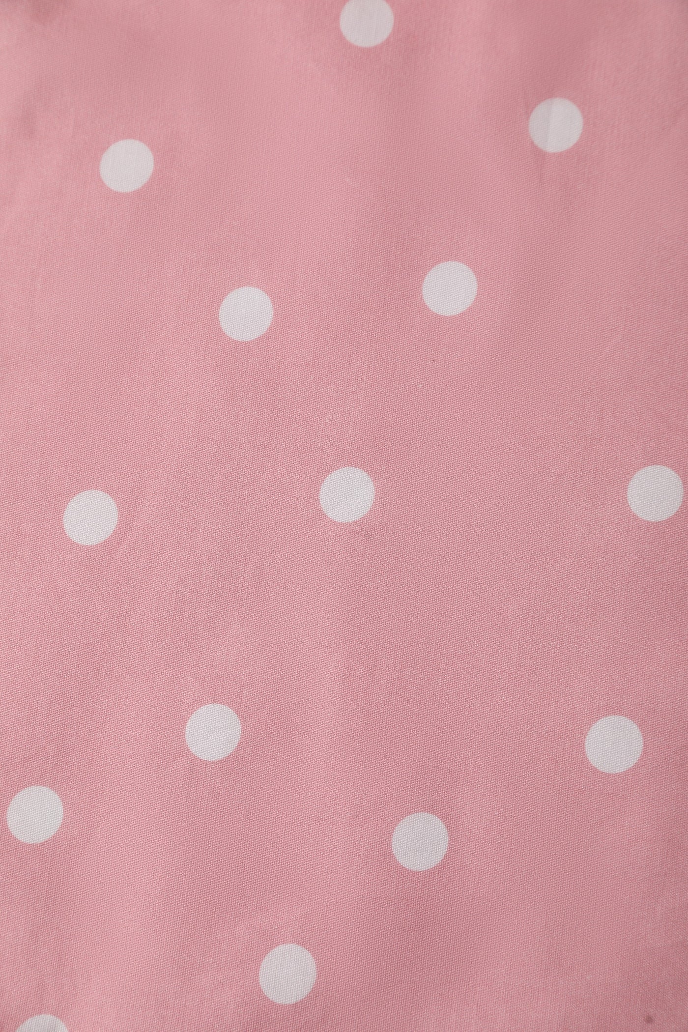Light Pink Polka Dot Halterneck Dress