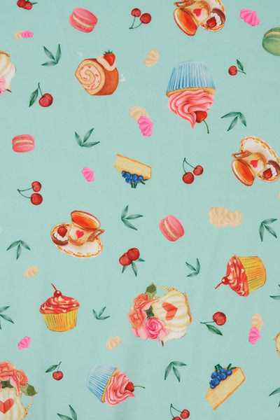Petal Sleeve Dress In Afternoon Tea Print