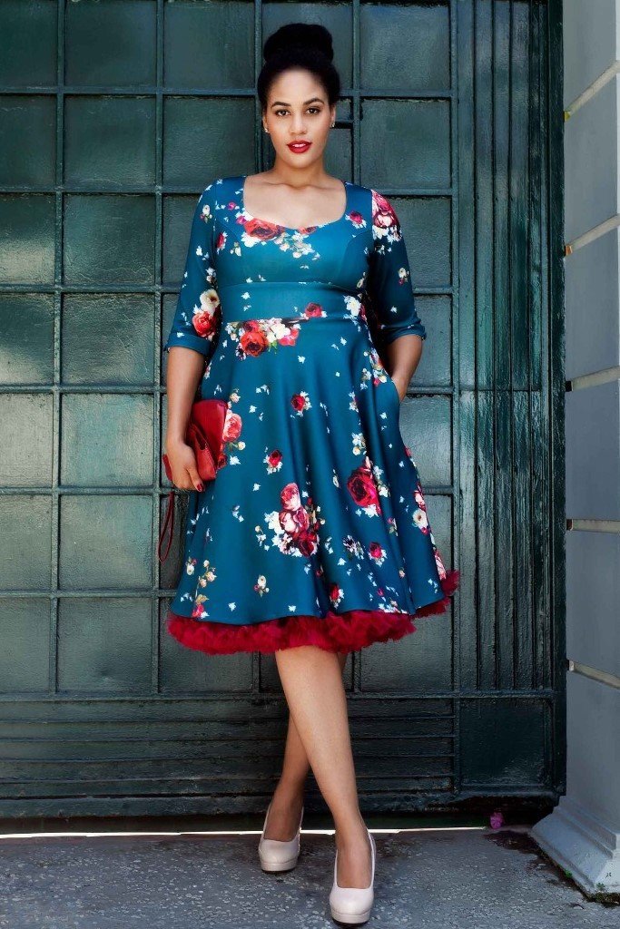 Plus Size Vintage Dresses and by Dolly and Dotty