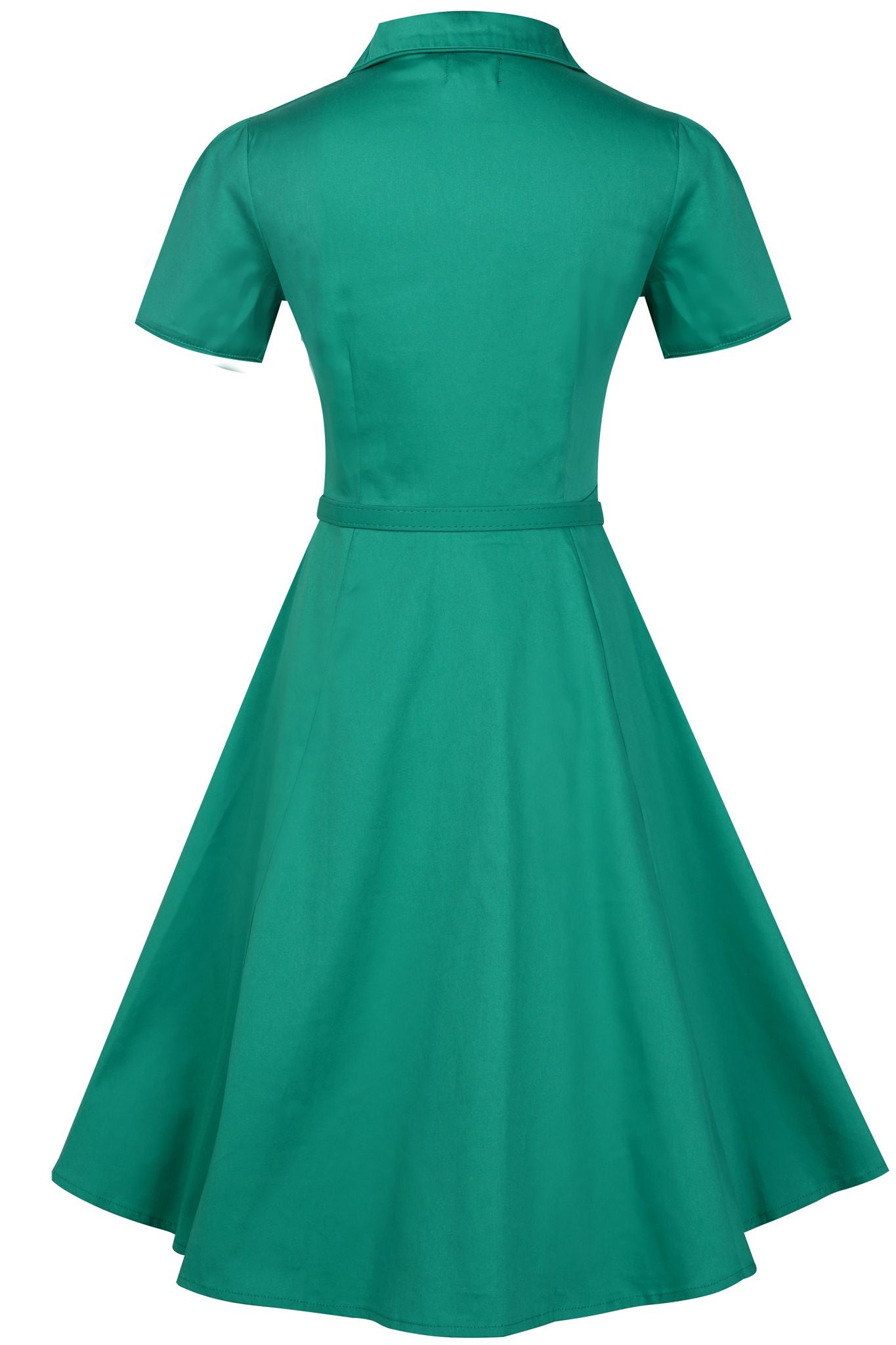 Penelope Rockabilly Green Shirt Dress
