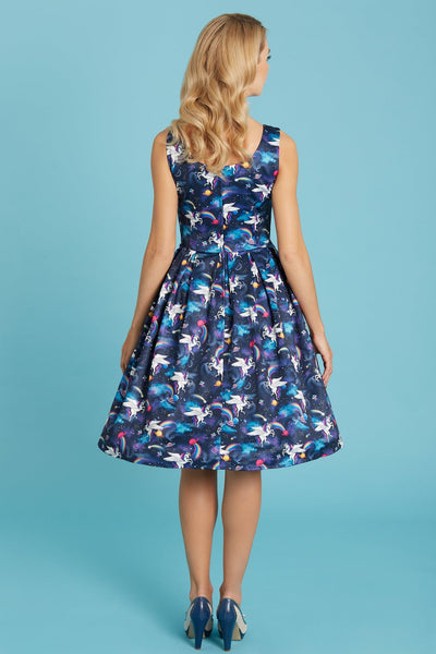 Amanda Unicorn Swing Dress