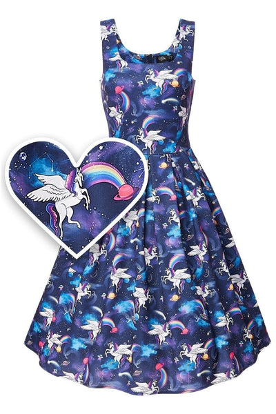 Women's Unicorn Swing Dress