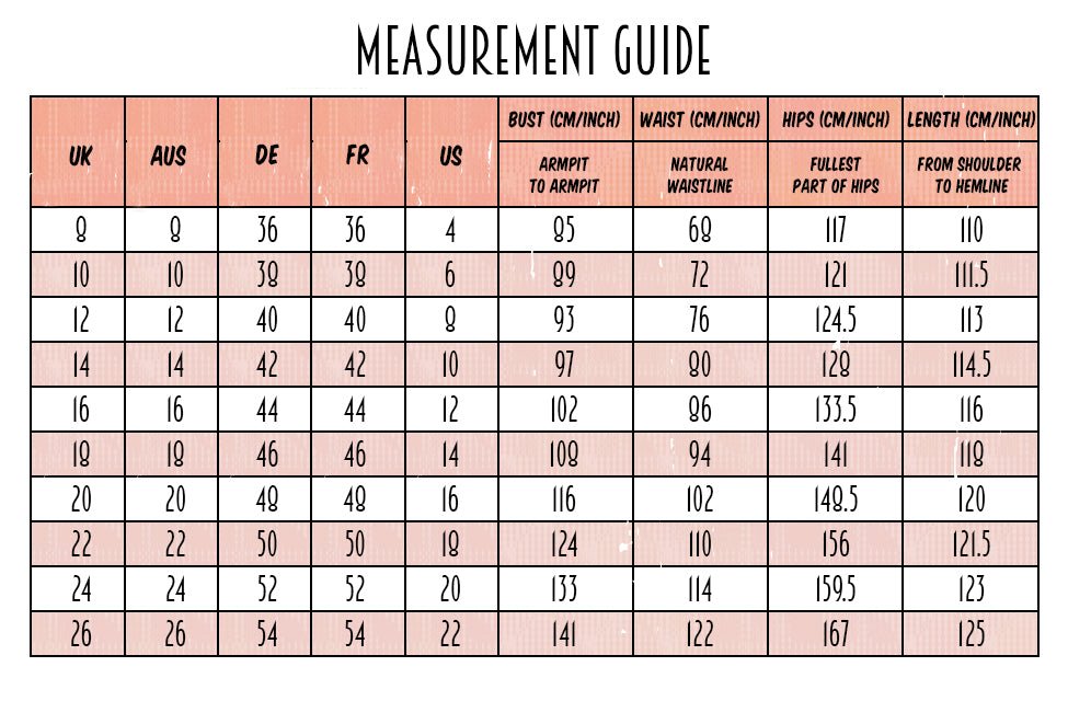 measurement guide