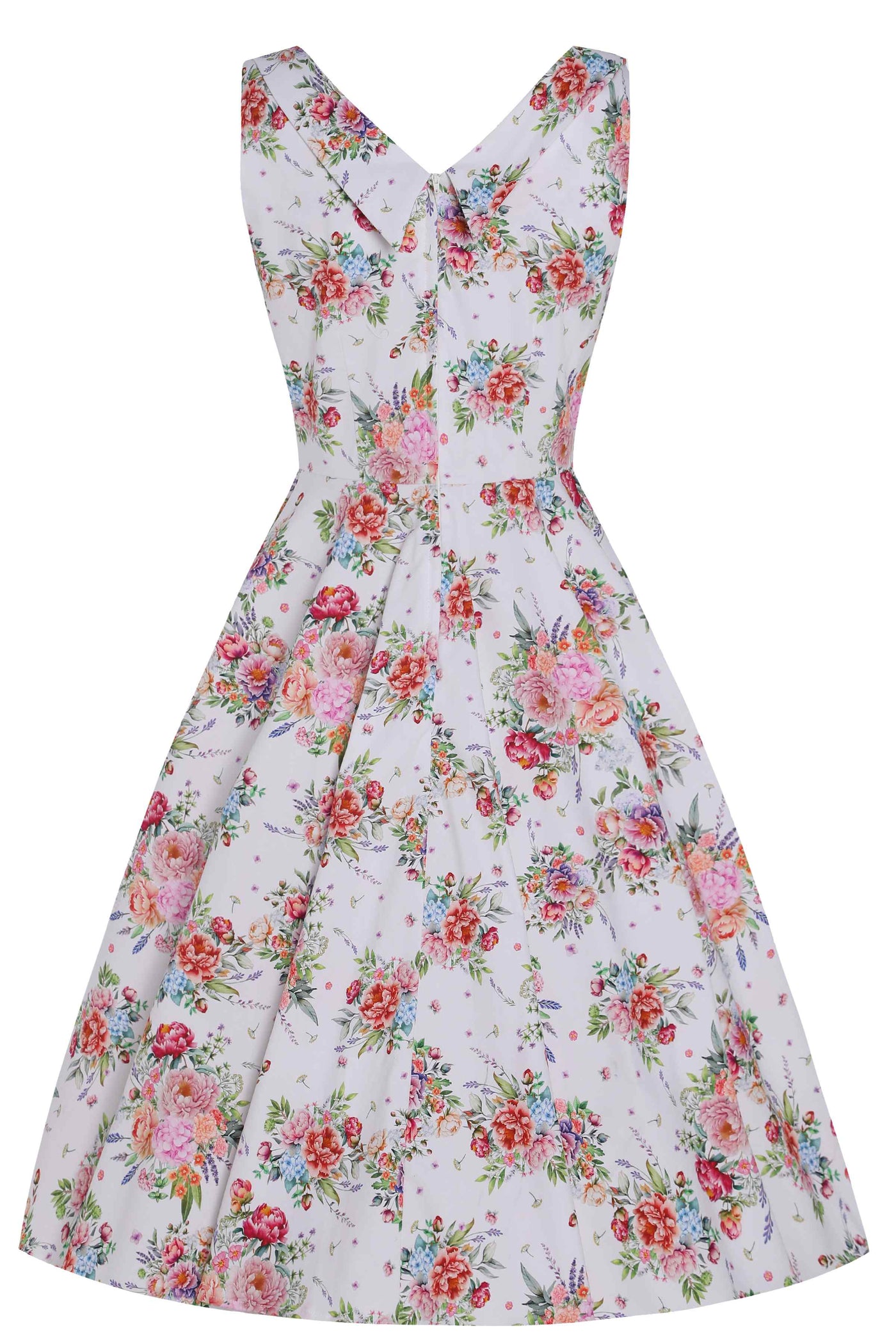 English Garden Pleated Bust Dress