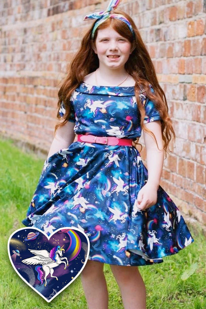 Lindy bop unicorn dress cheap