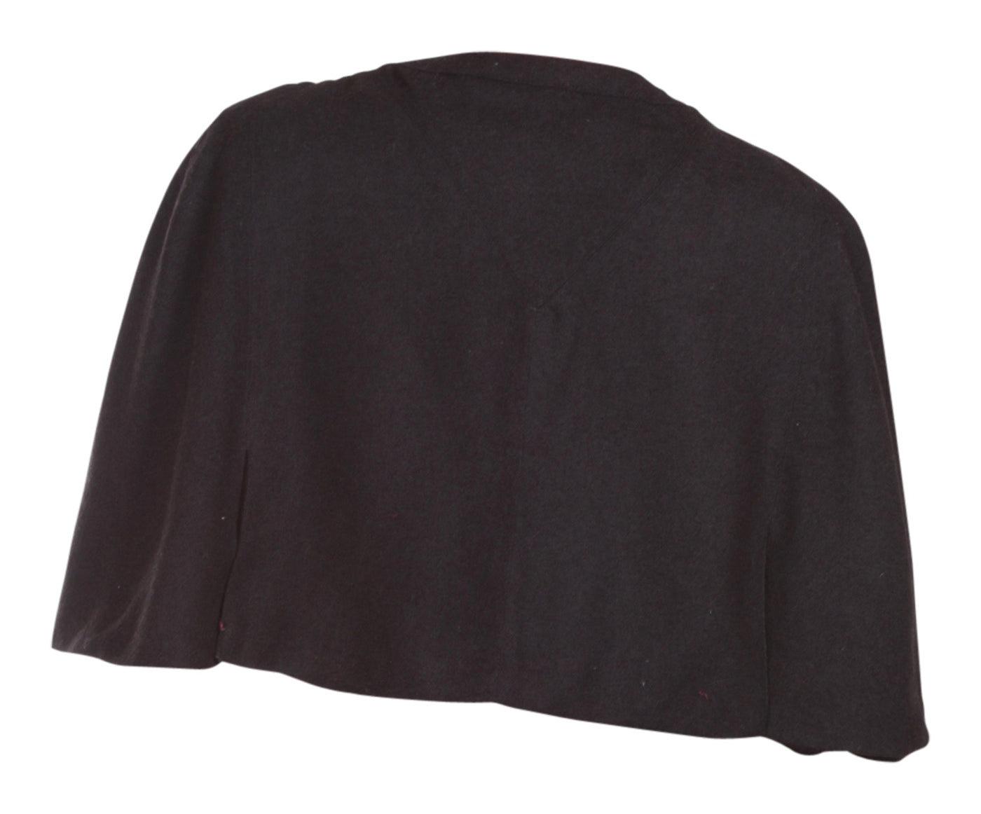 Glamorous 50s Style Cape Shrug in Black