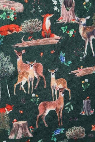 Green Woodland Dress