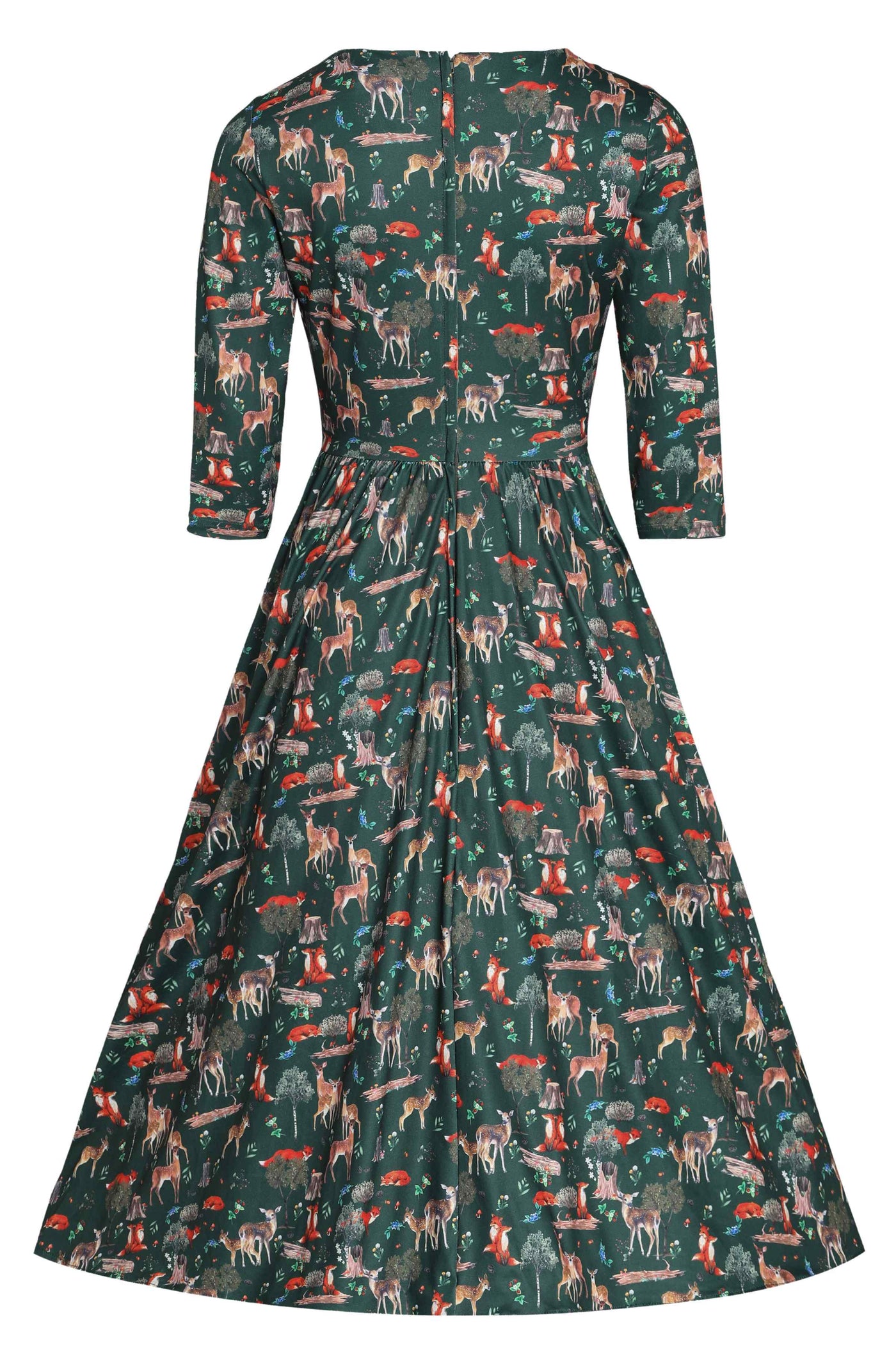 Green Woodland Dress