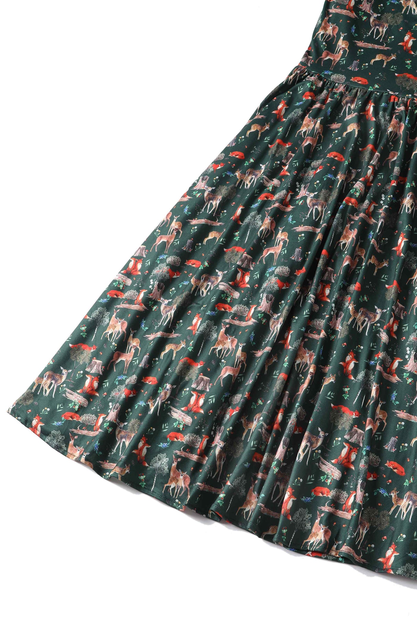 Green Woodland Dress