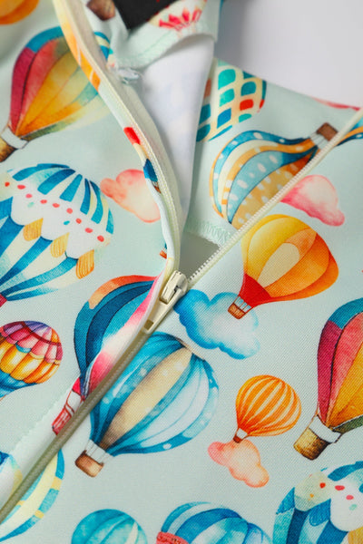 Hot Air Balloon Festival Swing Dress