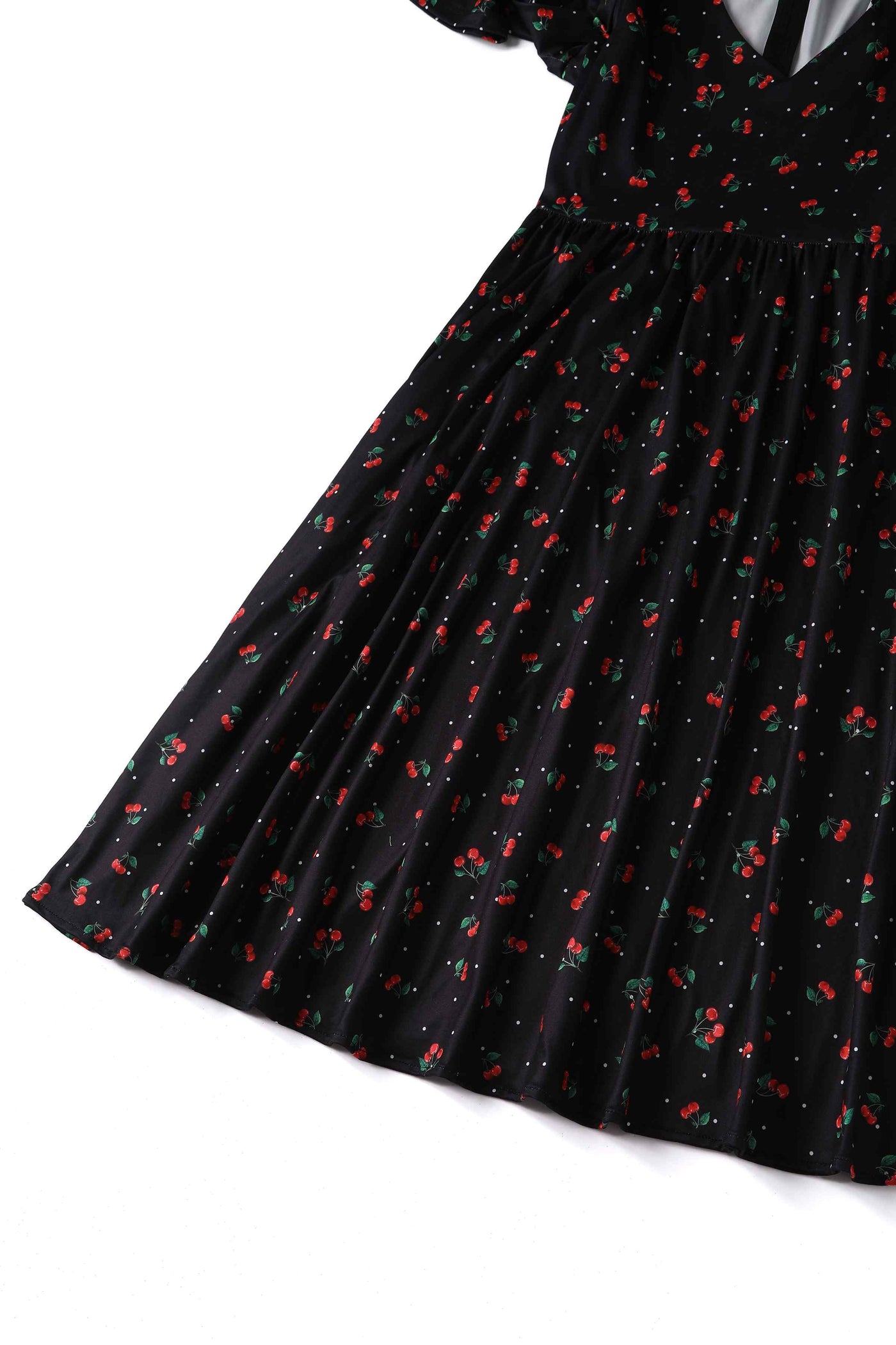 Long Sleeved Cherry Dress