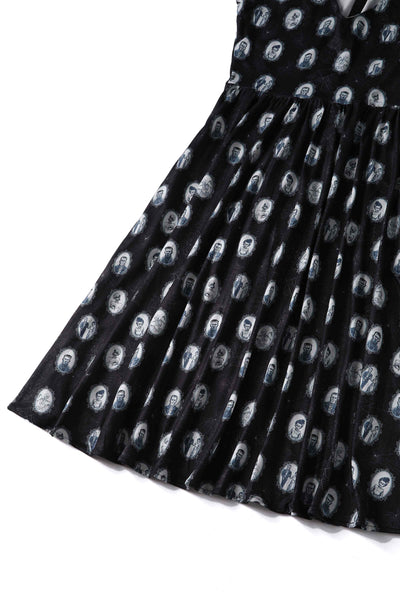 Close up view of Long Sleeved Frakenstein Monster Dress