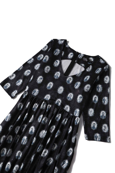 Close up view of Long Sleeved Frakenstein Monster Dress