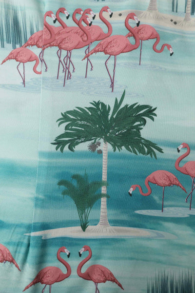 Off Shoulder Flamingo Top