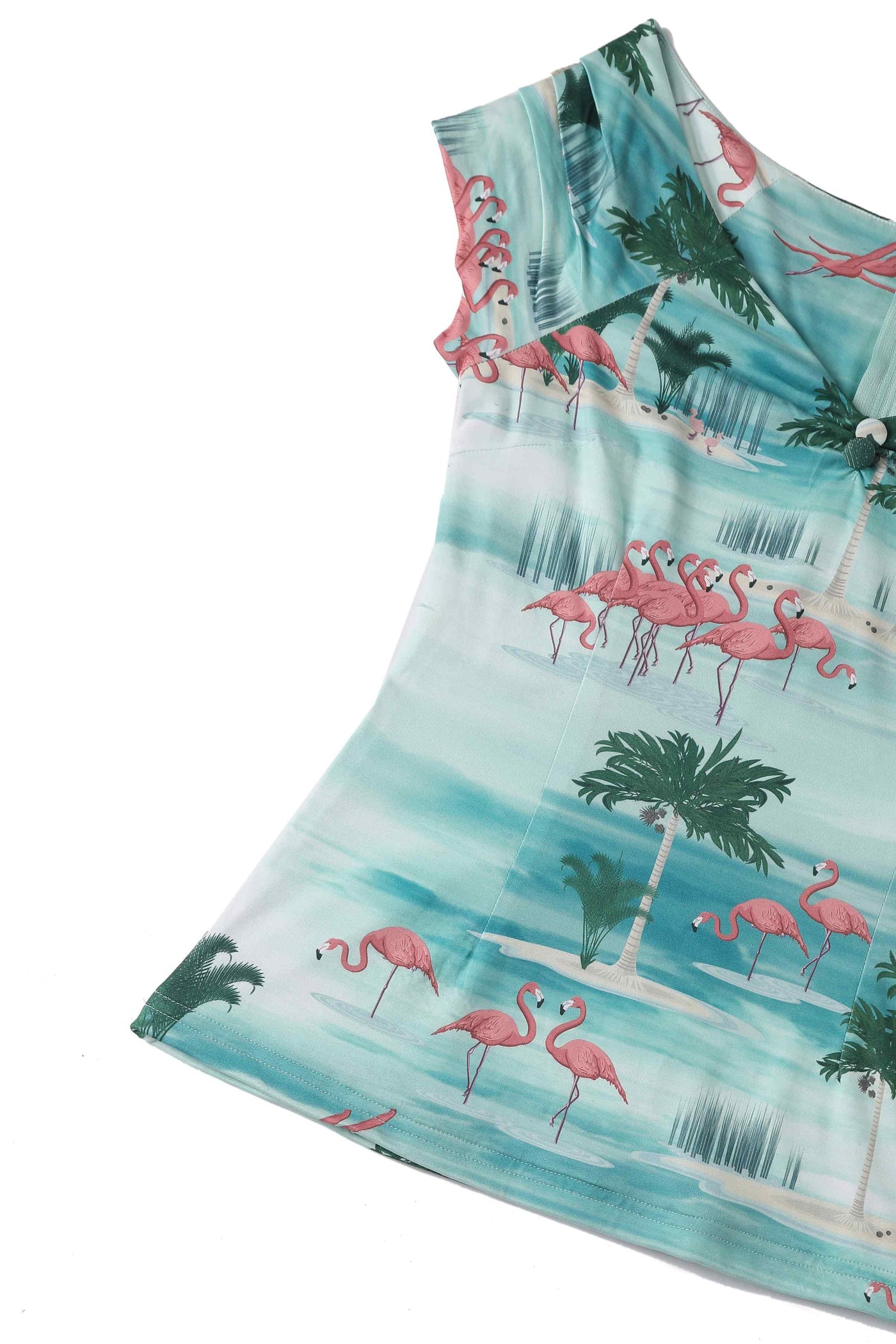 Off Shoulder Flamingo Top