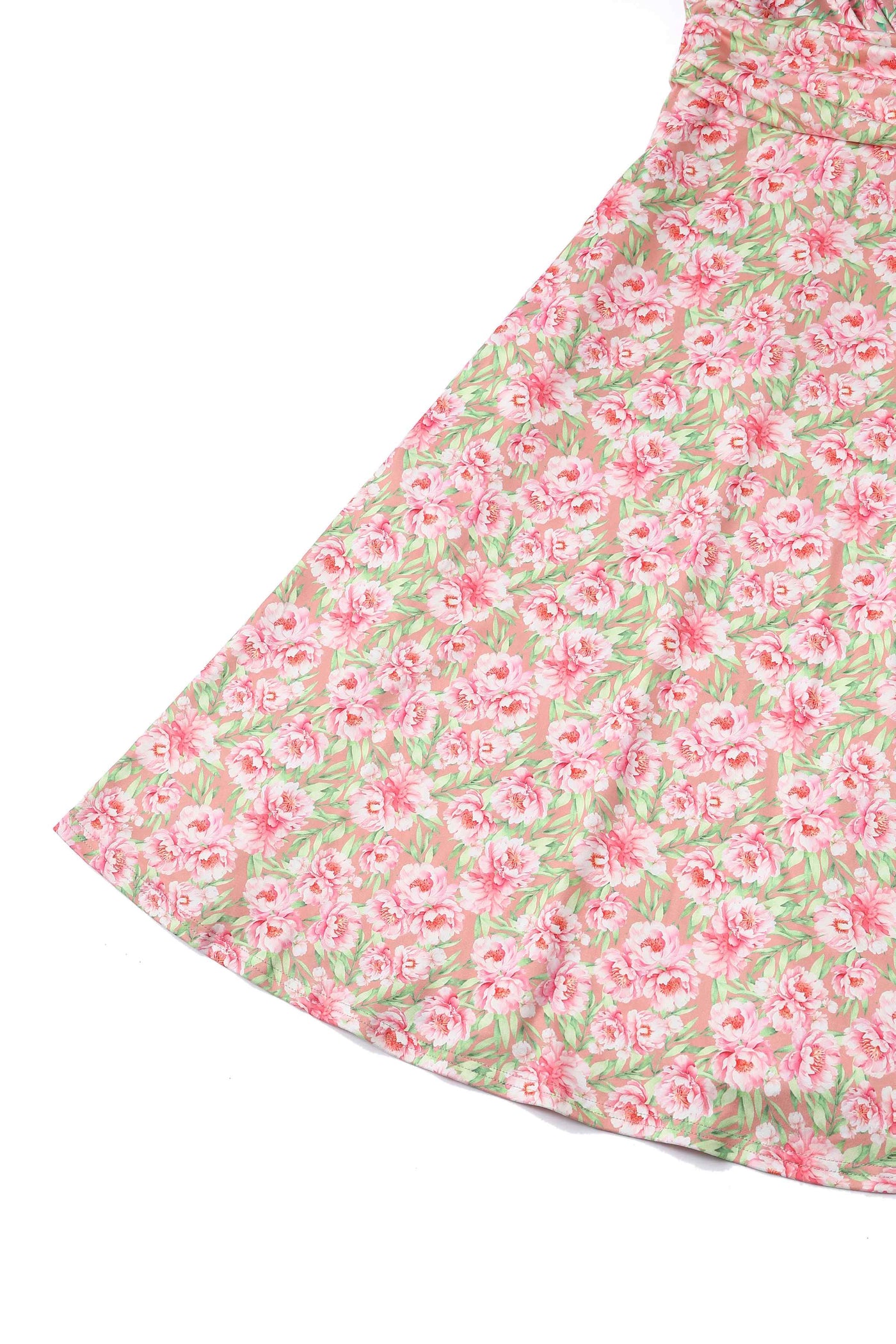 Pink Floral Casual Dress main image 0