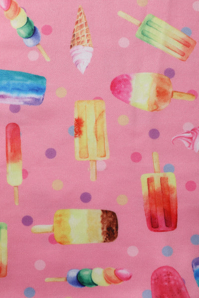 Pink Ice Lolly Swing Dress