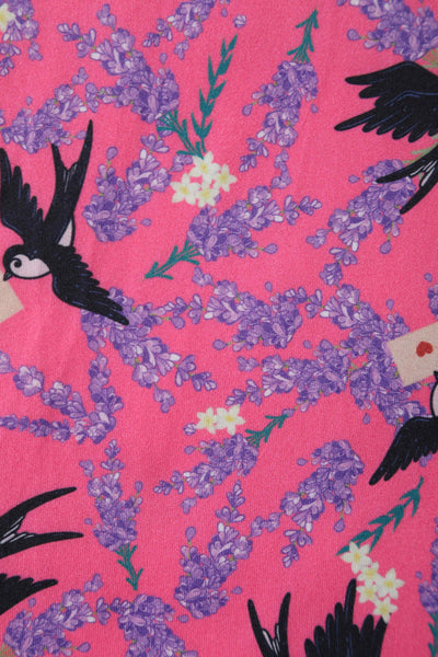 Pink Swallow Dress