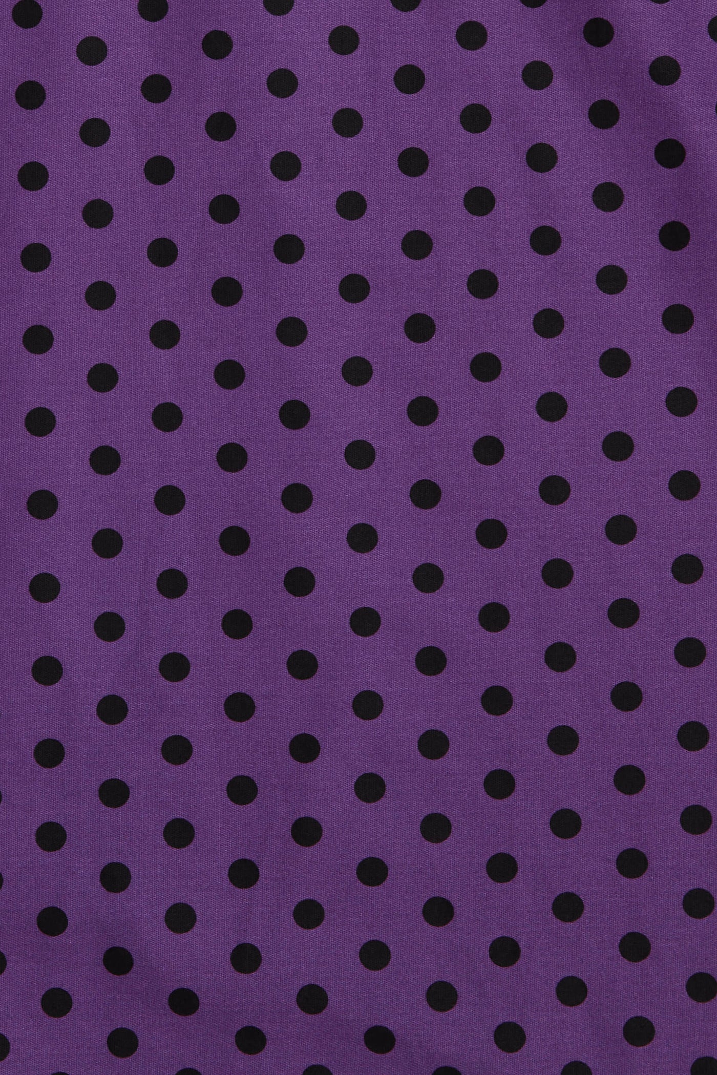purple Polka Dot Black
