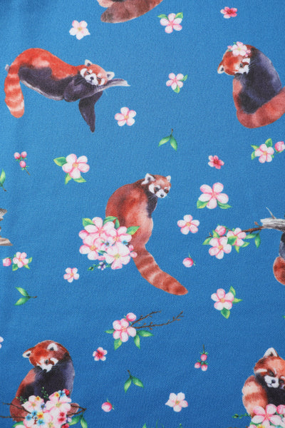 Red Panda Swing Dress