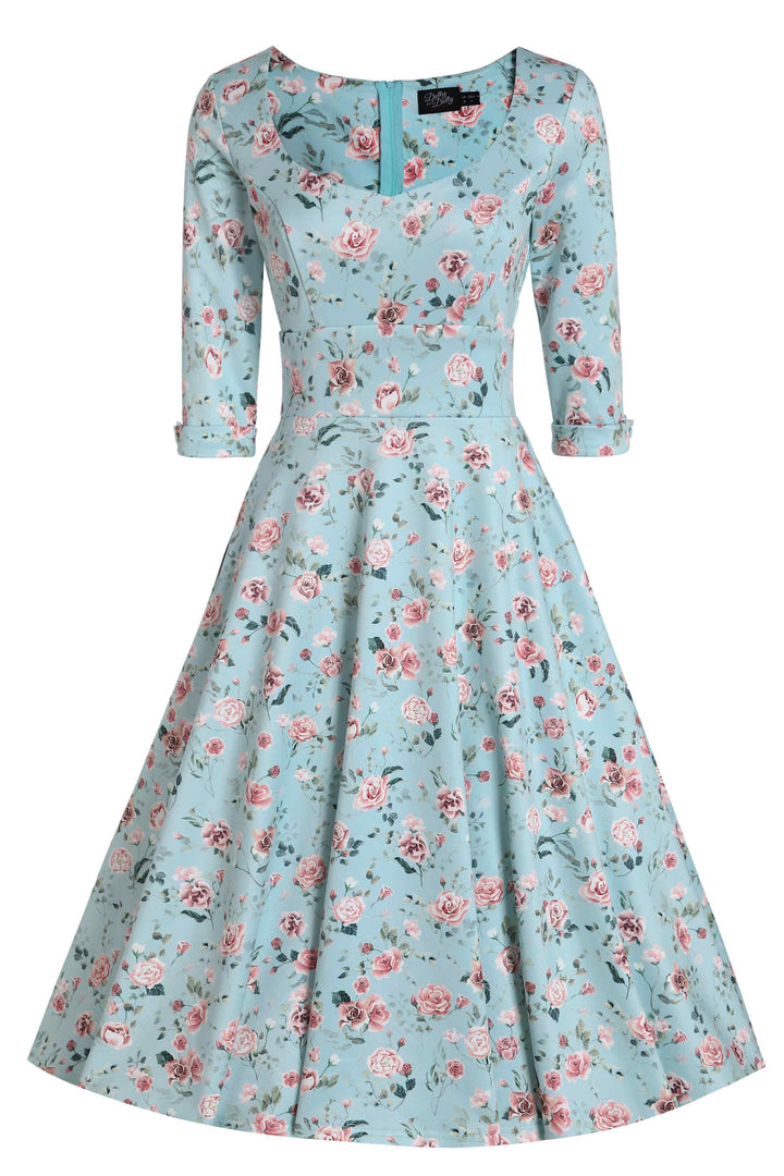 Scarlette Rose Baby Blue Formal A Line Dress