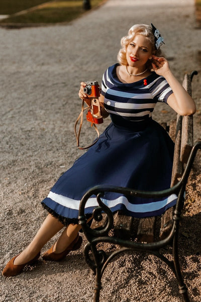 Retro Nautical Sailor Dresses & Clothing by Dolly & Dotty Retro Nautical Sailor Dresses & Clothing by Dolly & Dotty