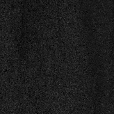 black fabric close up