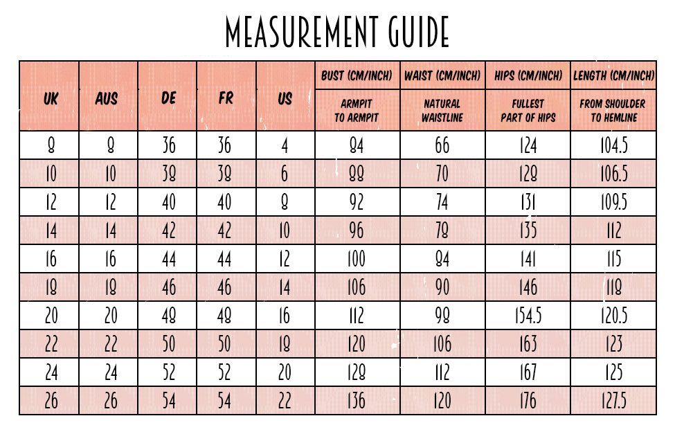 measurement guide