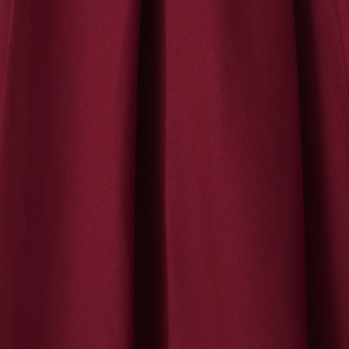 Amanda Embroidered Scoop Neck Swing Dress in Burgundy-Black
